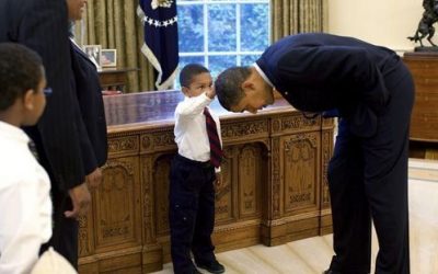 « Touche-les, mec ! », a dit l&rsquo;homme le plus puissant du monde
