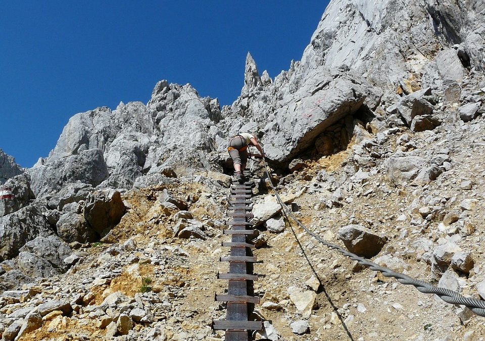 «S’égarer pour se trouver»? La via ferrata comme «technique du vertige»