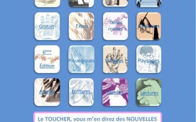 Le toucher au festival écopoétique «Nature en Livres» de Monceaux-le-Comte (58190 Nièvre)